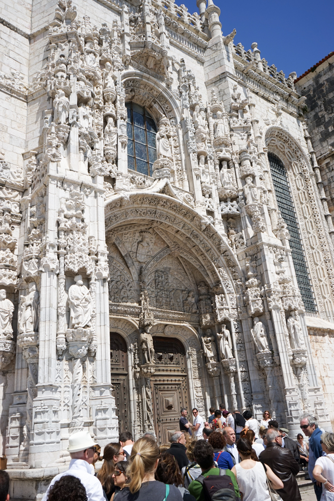 Exuberant and exotic Manueline style of architecture