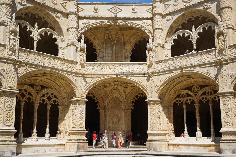 Amazing double decker cloisters!