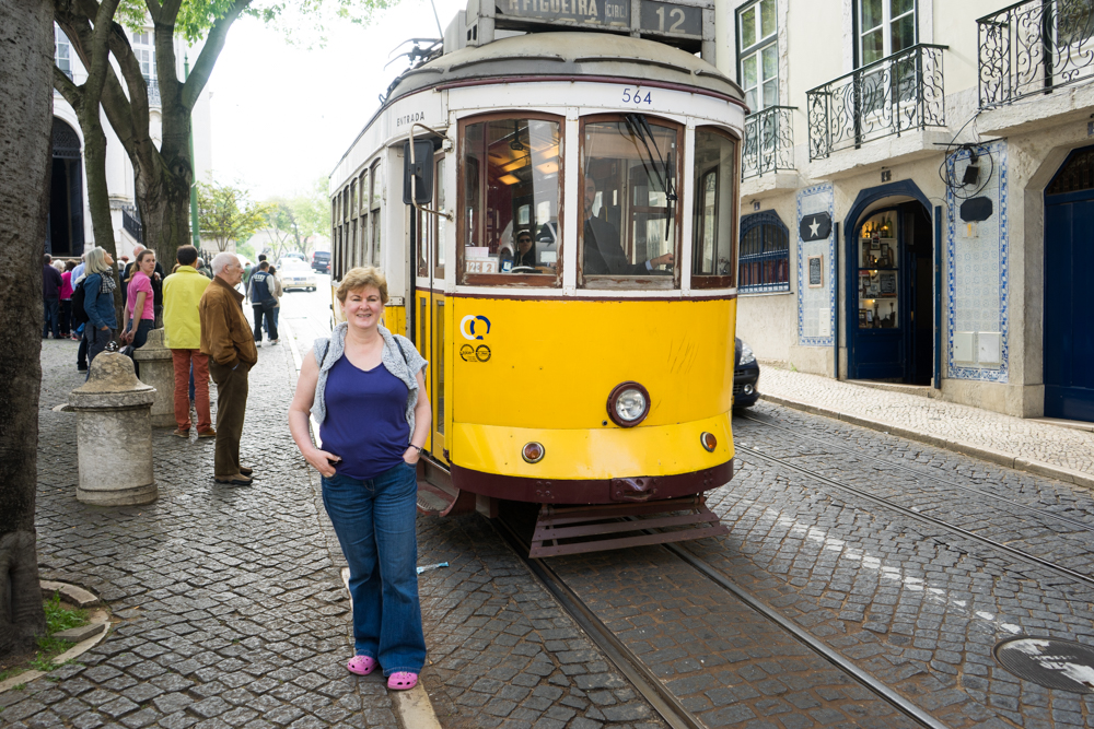 Tram in Lisbon