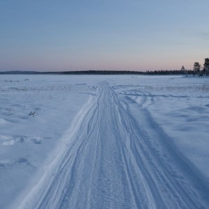 The groove on Lake Inari